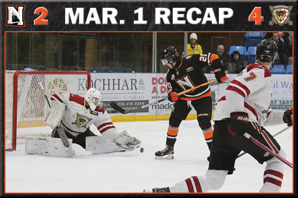 Clippers lose 4-2 to the West Kelowna Warriors